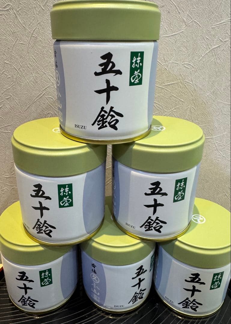 五十鈴 抹茶 40g 丸久小山園 6缶 五十鈴 | 抹茶 | 宇治 丸久小山園