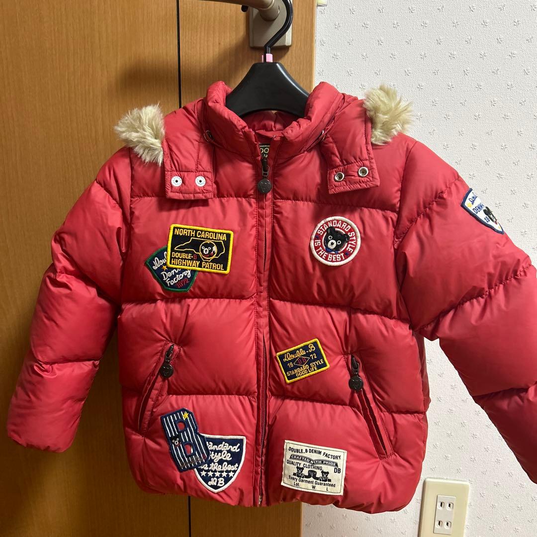 DOUBLE.B ダウンミキハウスダブルビー ダブルビー ダウンジャケット