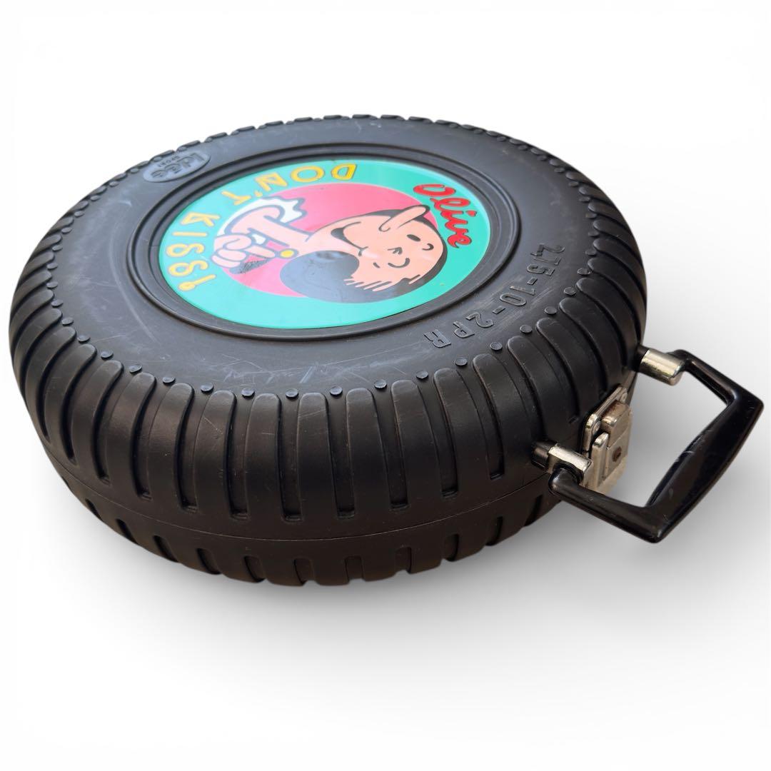 希少品】ポパイ オリーブ タイヤ型 キャリングケース Idee Sport