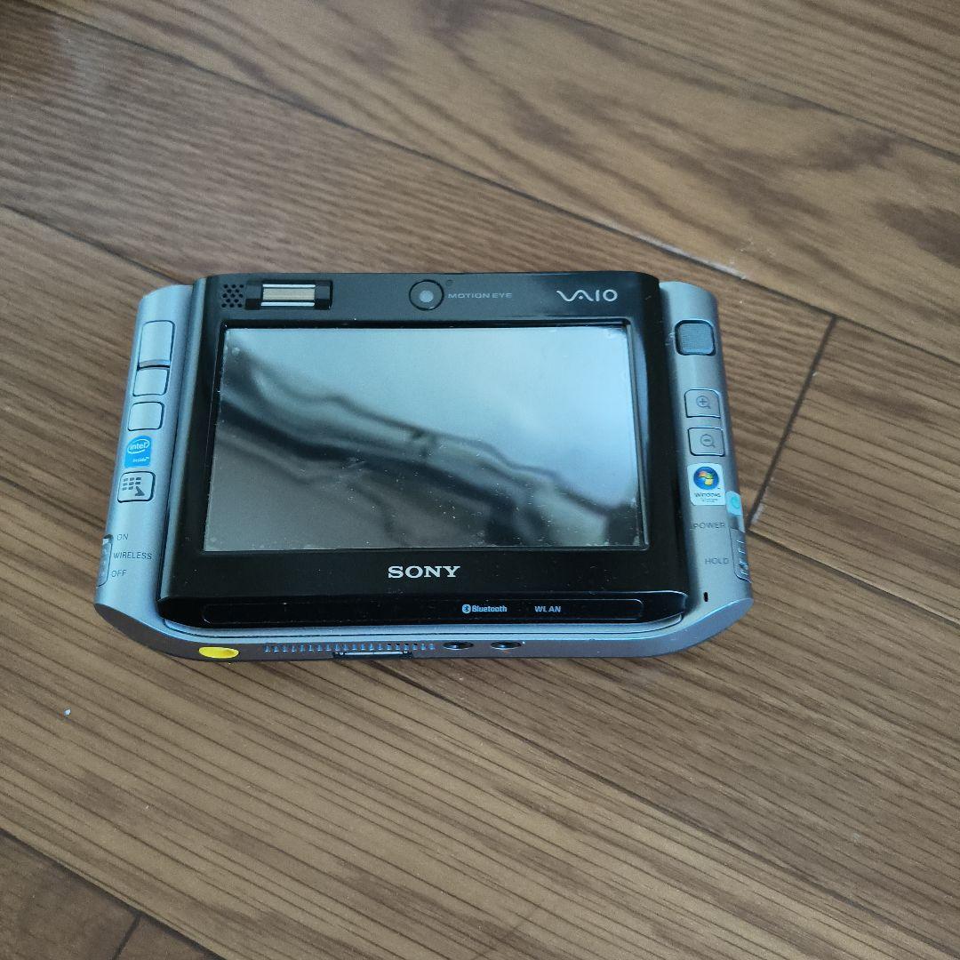 SONY VAIO バイオ VGN-UX72 「ジャンク」　本体のみ 基本性能を強化した小型モバイルPC――「VAIO type U VGN-UX72」：2007年