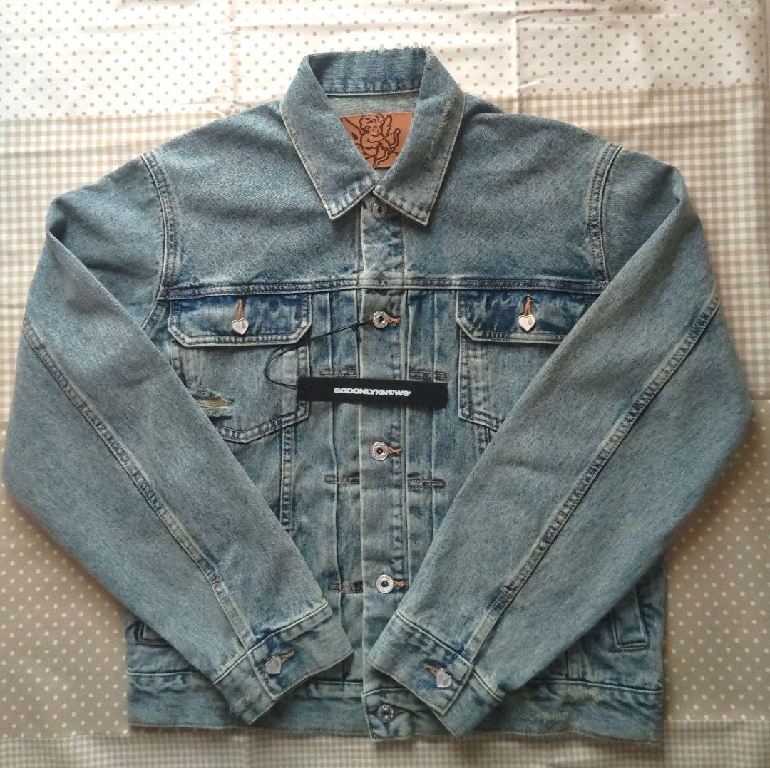GOD ONLY KNOWS デニムジャケット【S】【新品】岩田剛典 - メルカリ
