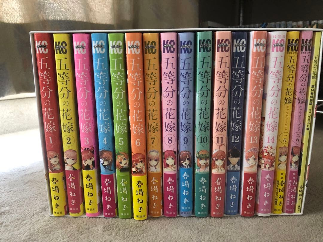 五等分の花嫁全巻、キャラクターブック　CD DVD 五等分の花嫁 キャラクターブック 三玖』（春場 ねぎ,週刊少年マガジン