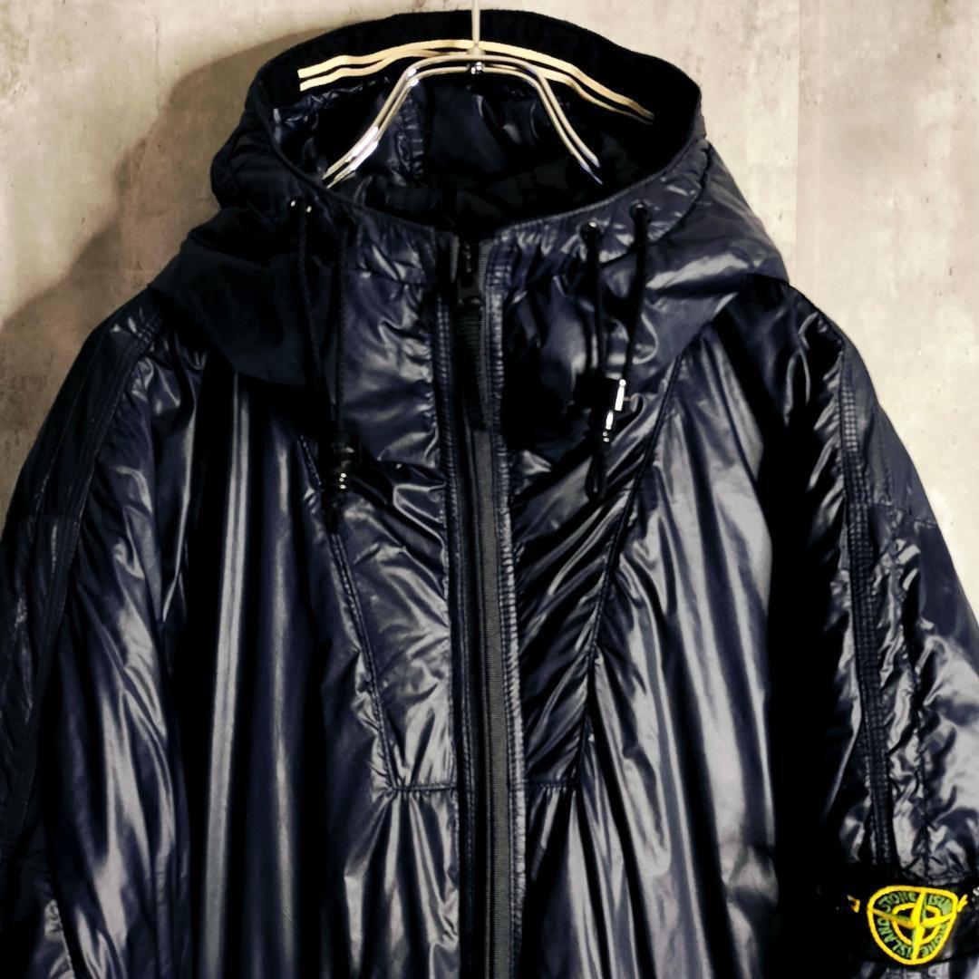 08AW・ハーヴェイ☆ストーンアイランド メッシュバッジ グースダウン