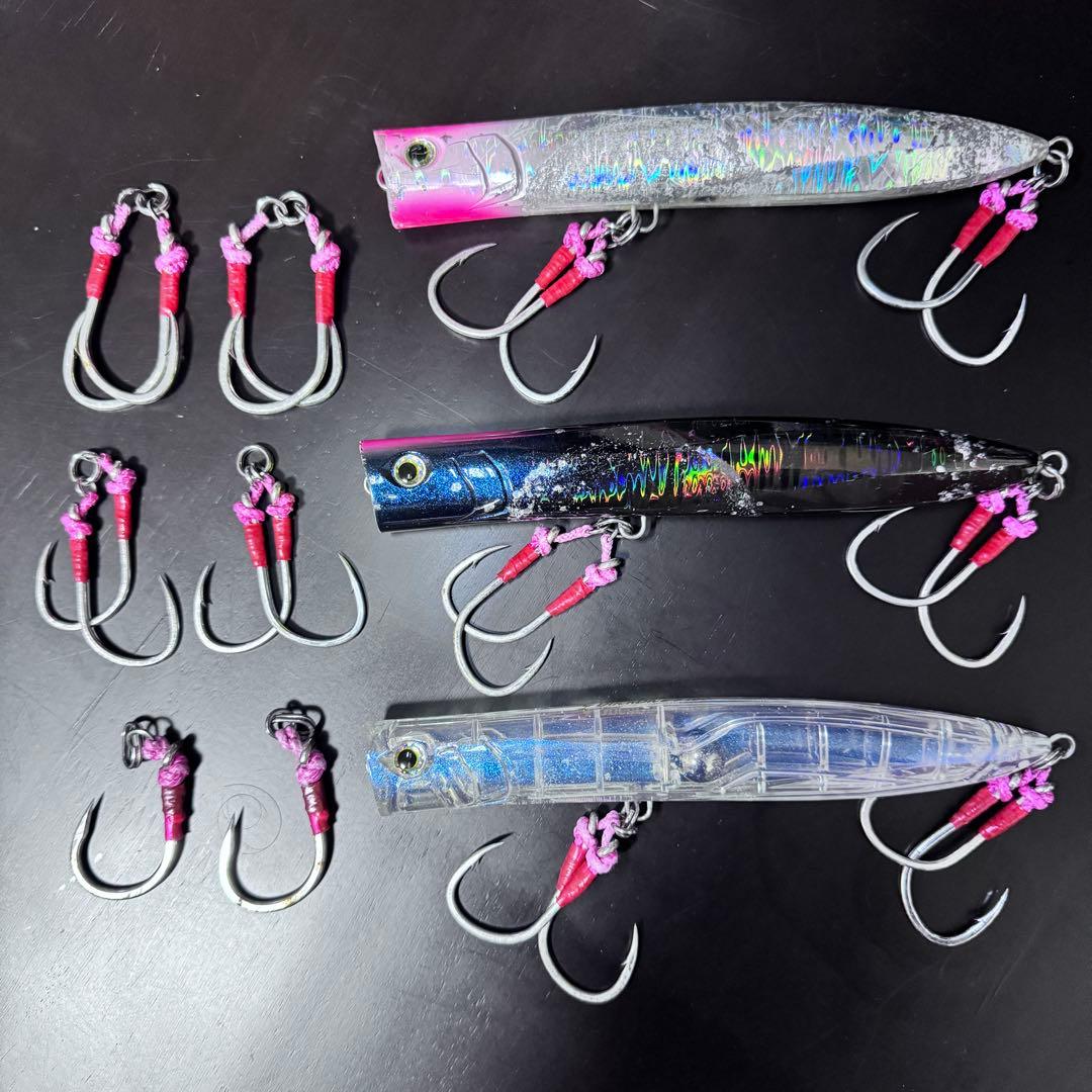 DuckDive F190 ルアー 3本フックセット ダックダイブ F190 - マリア製品情報詳細｜Maria｜海のルアー