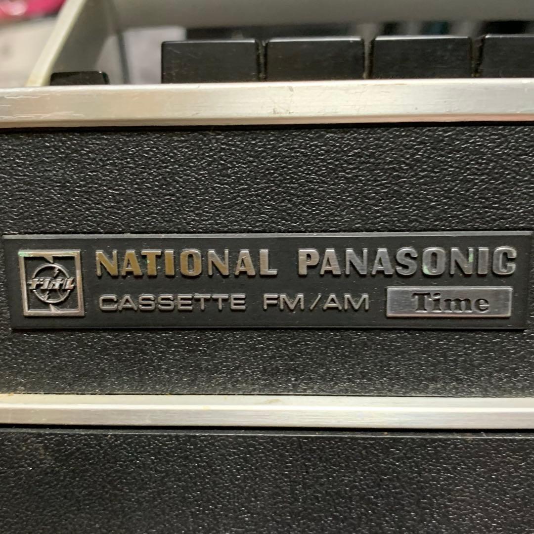 昭和レトロ National RQ-237 カセットラジオ動作全OK! - メルカリ