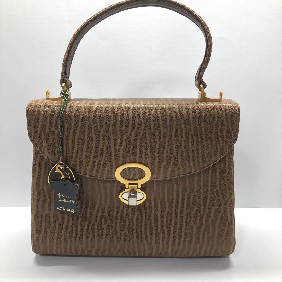 希少‼︎】EAGLE シールスキン アザラシ革 ハンドバッグ ゴールド金具