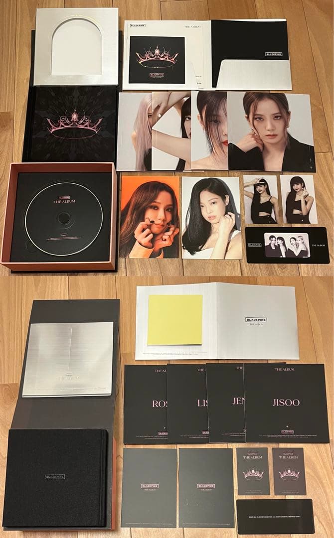 BLACKPINK リサ ジス ジェニ THE ALBUM トレカ ポストカード - メルカリ
