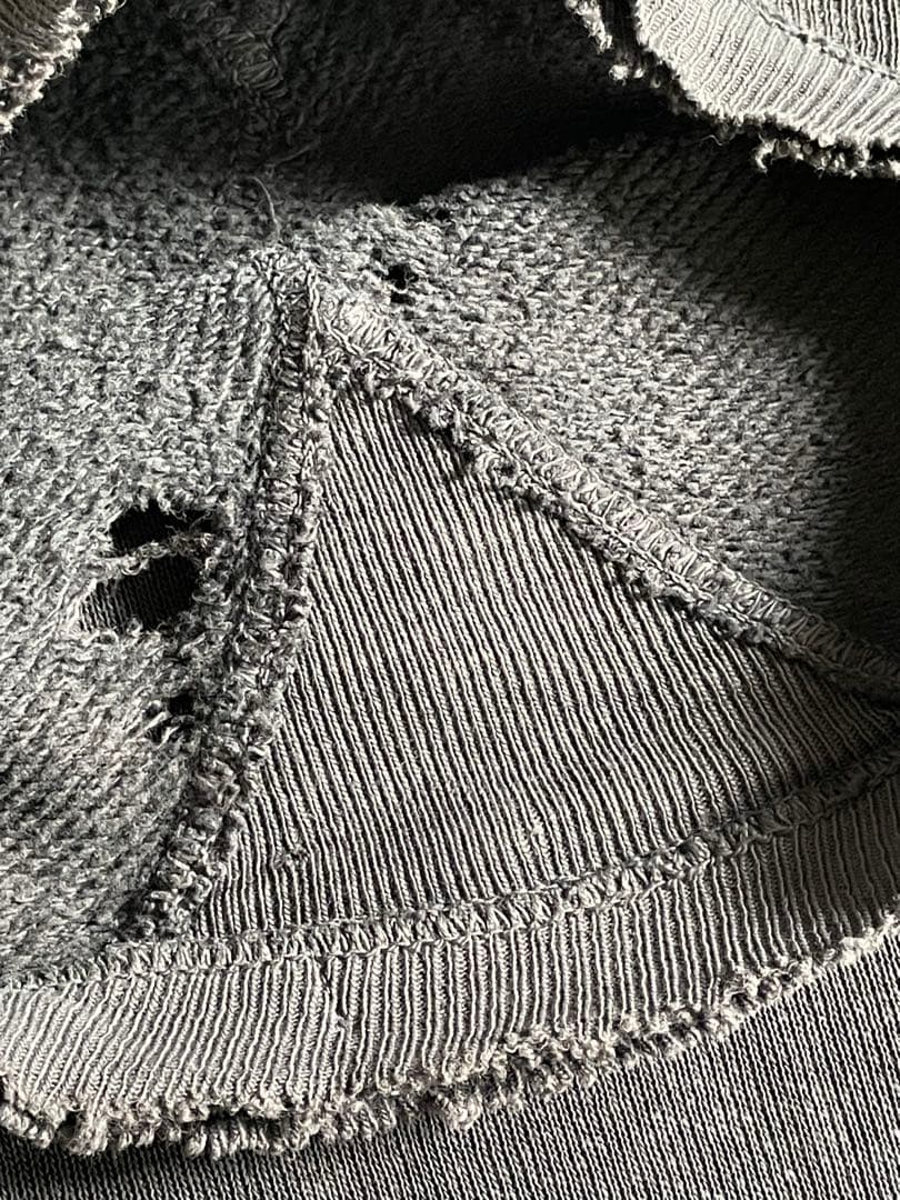 あ*お様 40s 両V ナス紺 スウェット 襤褸 - メルカリ