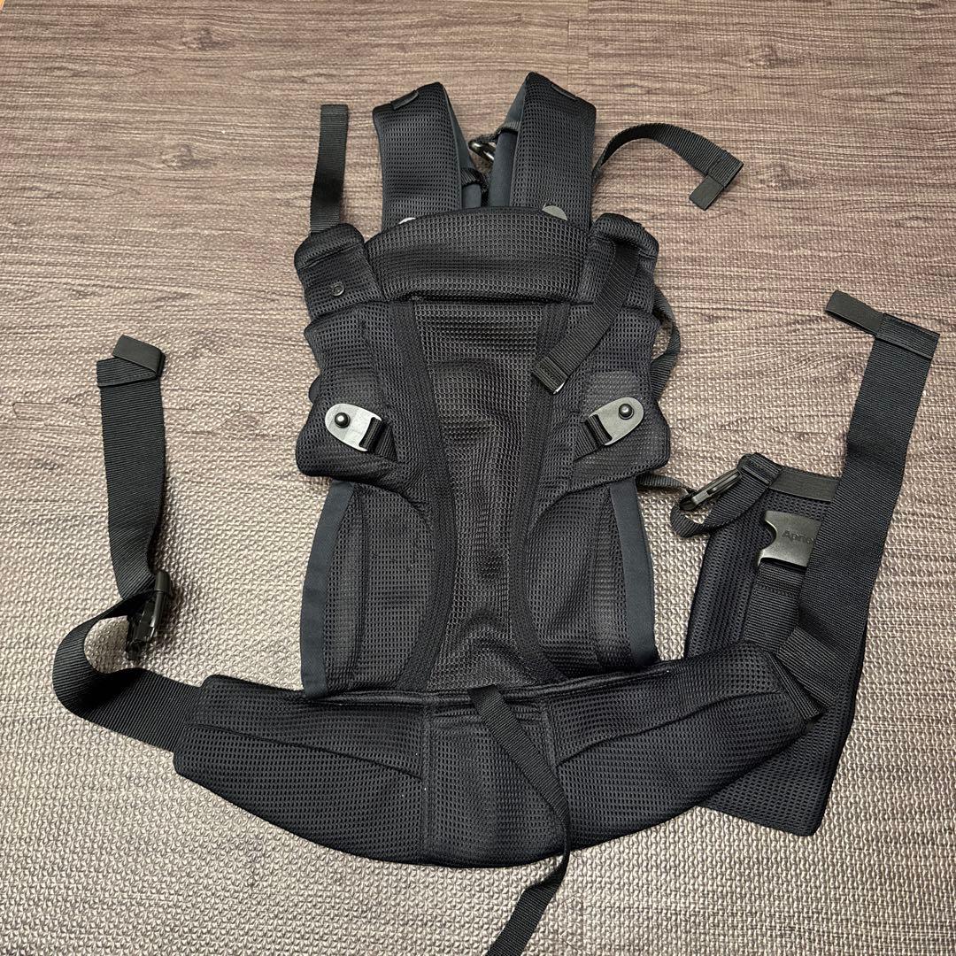 Aprica 抱っこ紐 ラクリス　ブラック アップリカ（Aprica） 子守帯 抱っこひも ラクリス ブラック BK