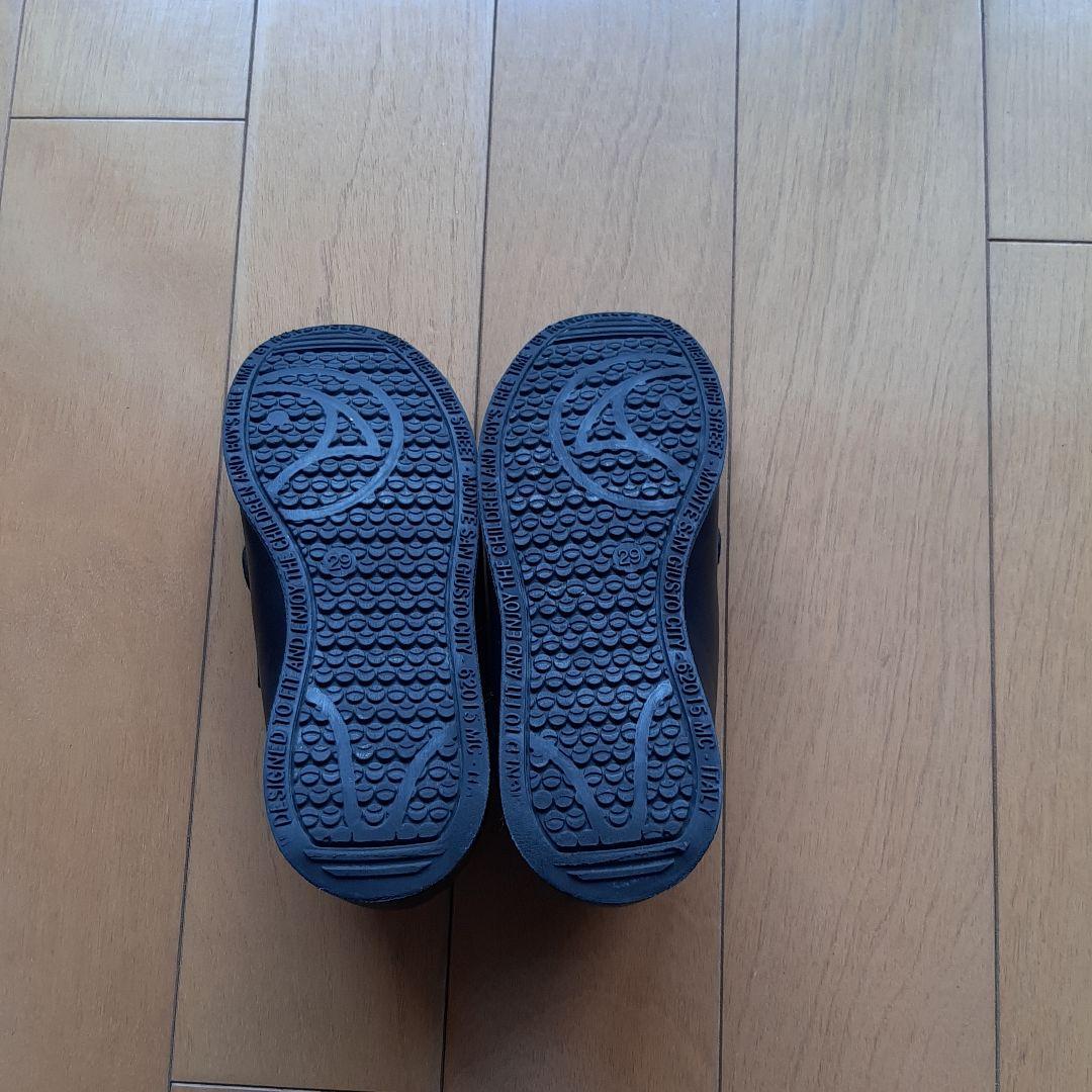 アルカ　rondinella フォーマルシューズ　18.1cm 本革 黒