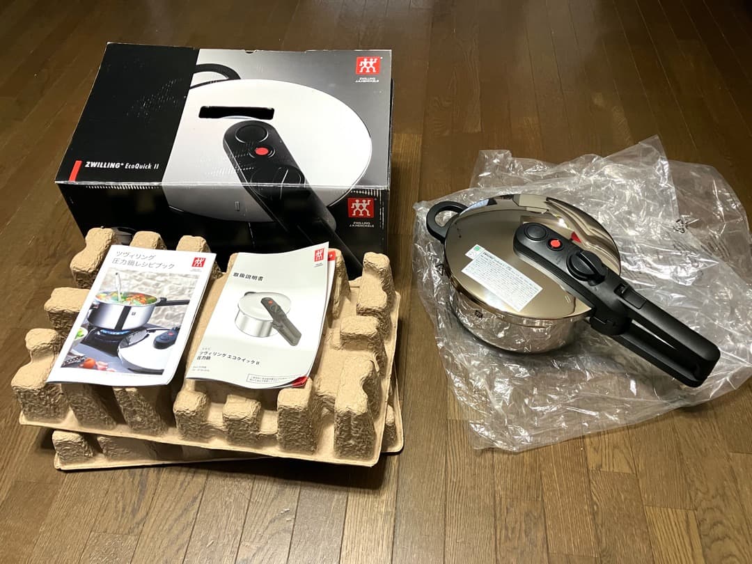 ZWILLING EcoQuickⅡ ツヴィリング エコクイック II 圧力鍋 Amazon.com: ZWILLING EcoQuick II Pressure Cooker/Steam Pressure