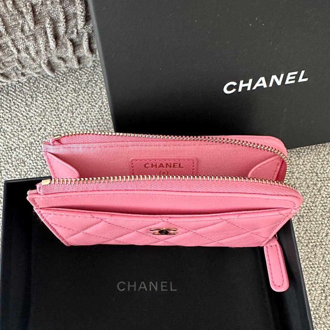 CHANEL フラグメントケース/ピンク - メルカリ