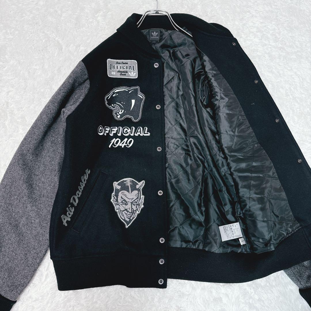 激レア】アディダス 桑田佳祐着用 ブルゾン スタジャン ウール