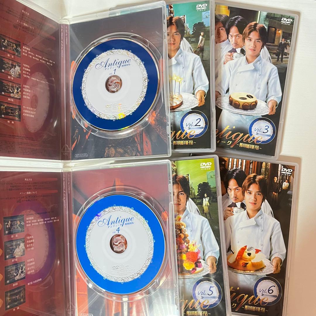 アンティーク～西洋骨董洋菓子店 DVD-BOX〈6枚組〉 滝沢秀明 藤木直人