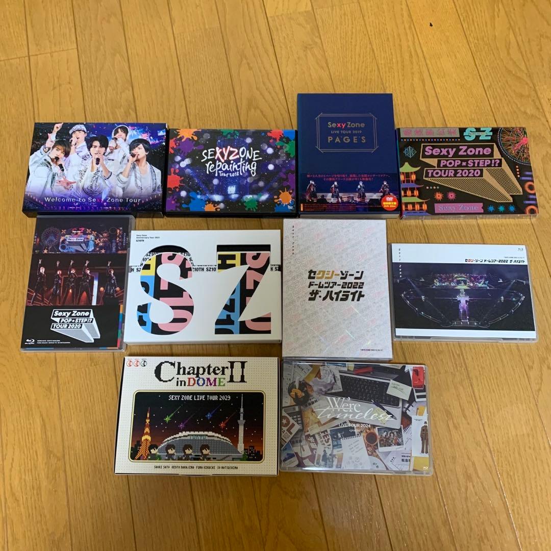 即日発送】SexyZone timelesz ライブDVD＆Blu-ray - メルカリ