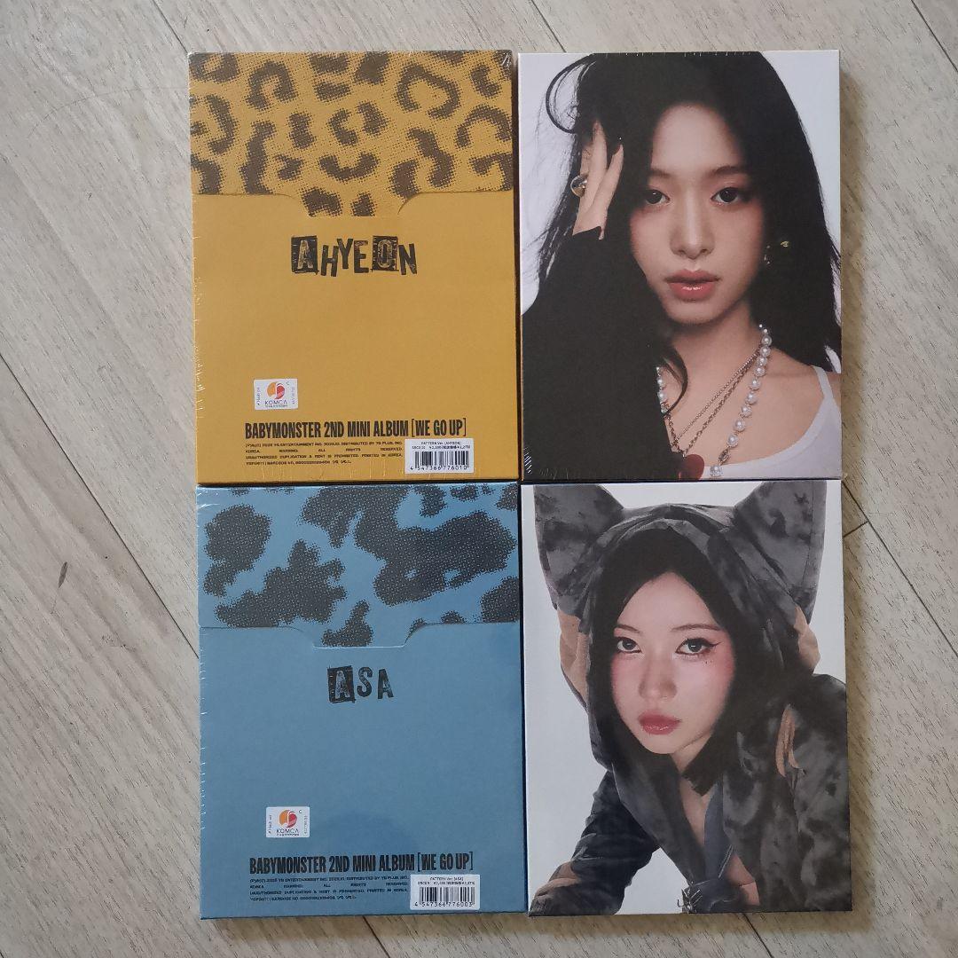 新品未開封】BABYMONSTER アヒョン we go up アルバム 4枚 - メルカリ