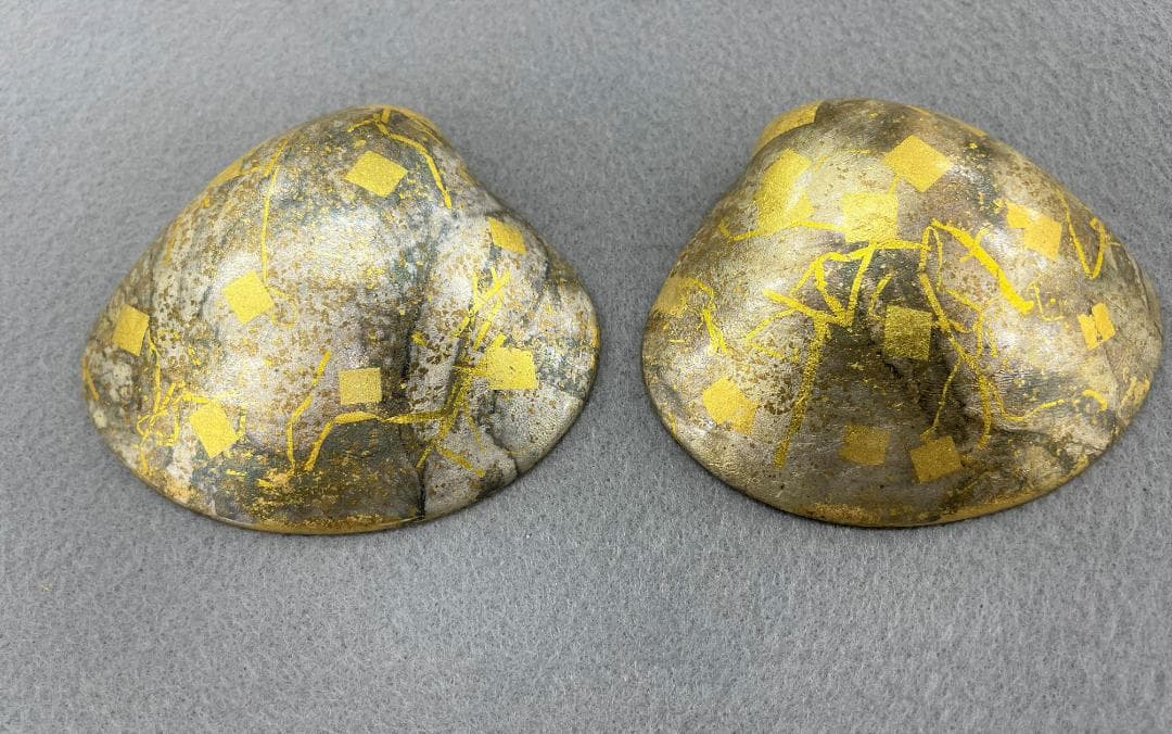 香合 荒井正春作 金箔工芸 共箱 茶道具