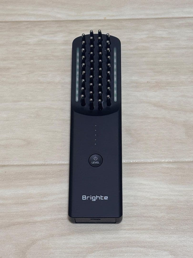 Brighte ブラシヘアアイロン LEDライト付きELEKIBRUSH 試してみた】ELEKI BRUSH＋ Brighteのリアルな口コミ・レビュー | LIPS