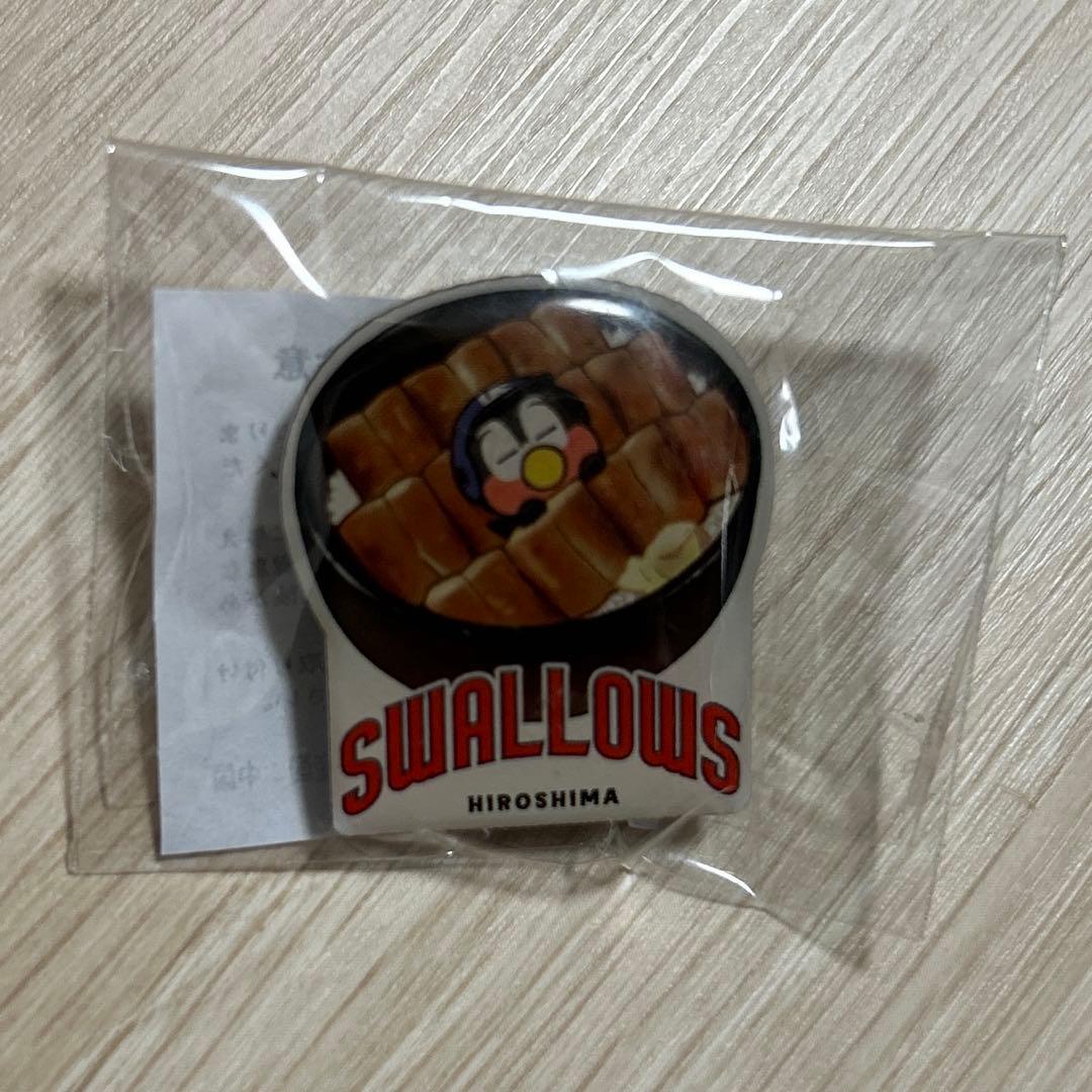 ヤクルトスワローズ つば九郎 ピンバッジ 2024年広島 マツダスタジアム