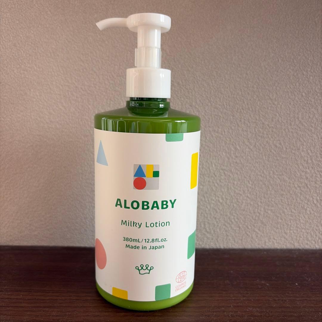 新品・未使用】ALOBABY Milky Lotion 380ml - メルカリ
