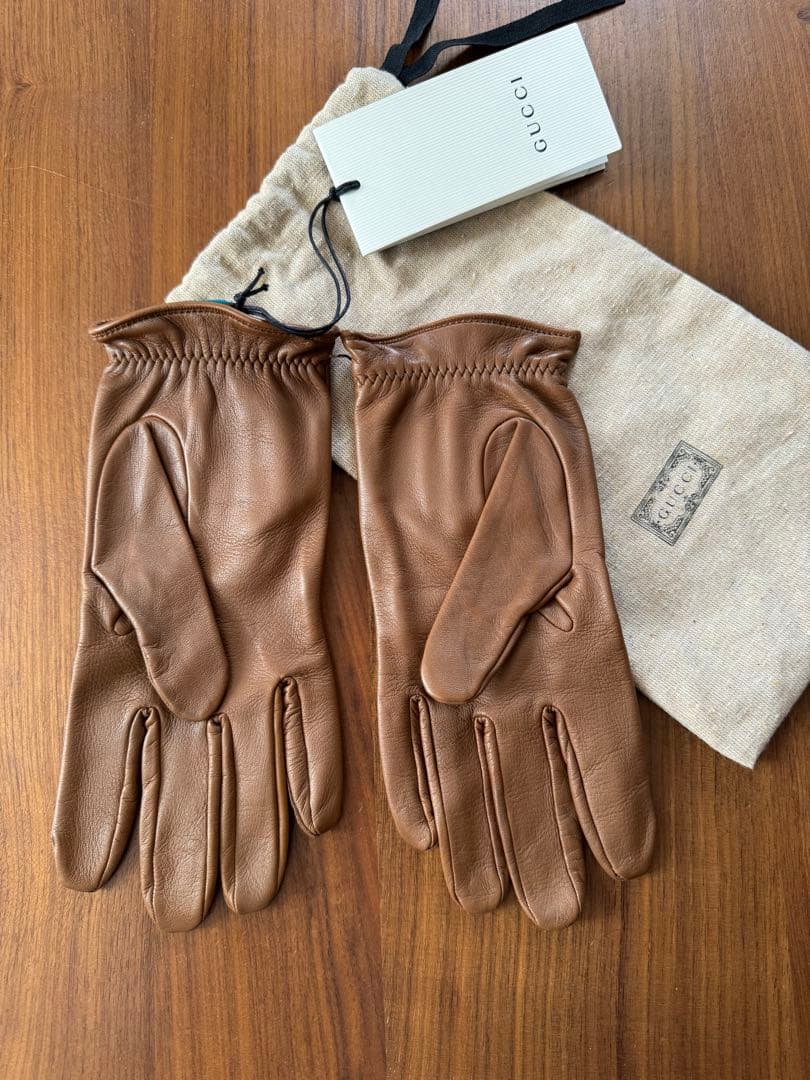 新品未使用】 GUCCI❌adidas レザーグローブ サイズ8 - メルカリ