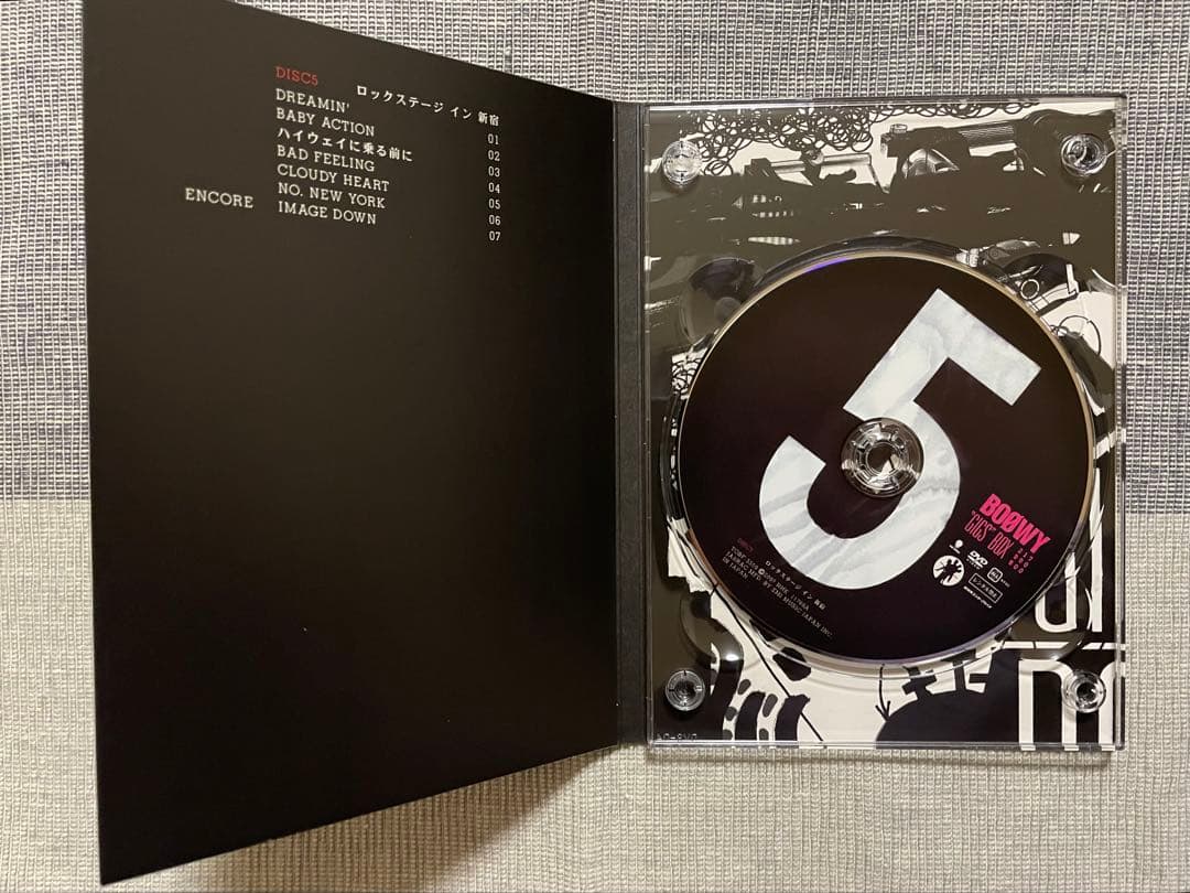 超美品【DVD】BOØWY “GIGS” BOX 8枚組　20周年