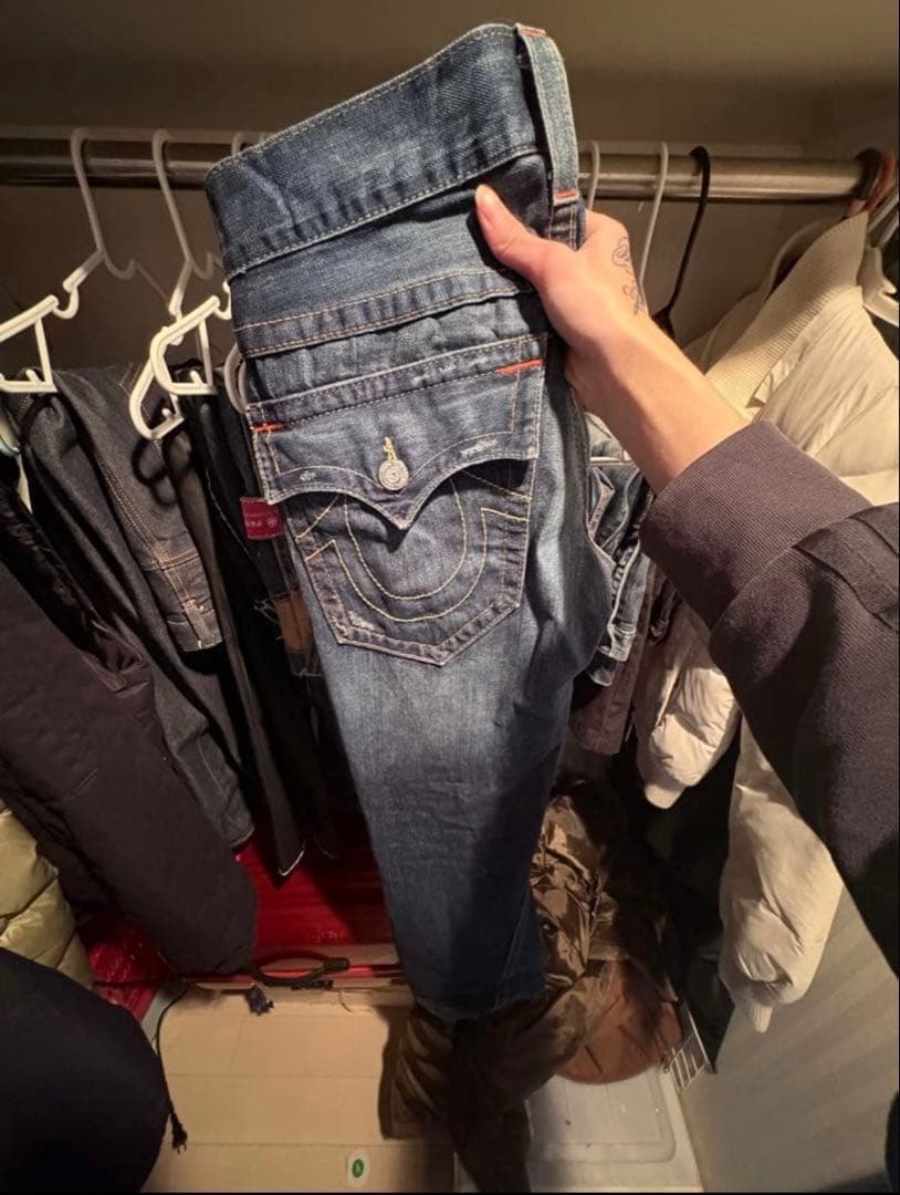 トゥルーレリジョン デニム29 フレア TRUE RELIGION（トゥルーレリジョン） デニムパンツ ボトムス フレア