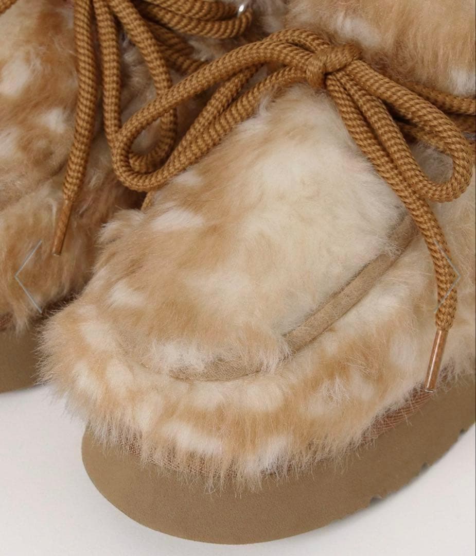 【公式完売 】niko and…柄＊モカシンブーツ＊L ＊24.5cm