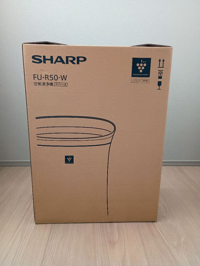 【くっくさん専用】SHARP FU-R50-W 空気清浄機　2024製 2025年製 空気清浄機SHARP FU-R50-W 2025年製 空気清浄機SHARP FU-R50