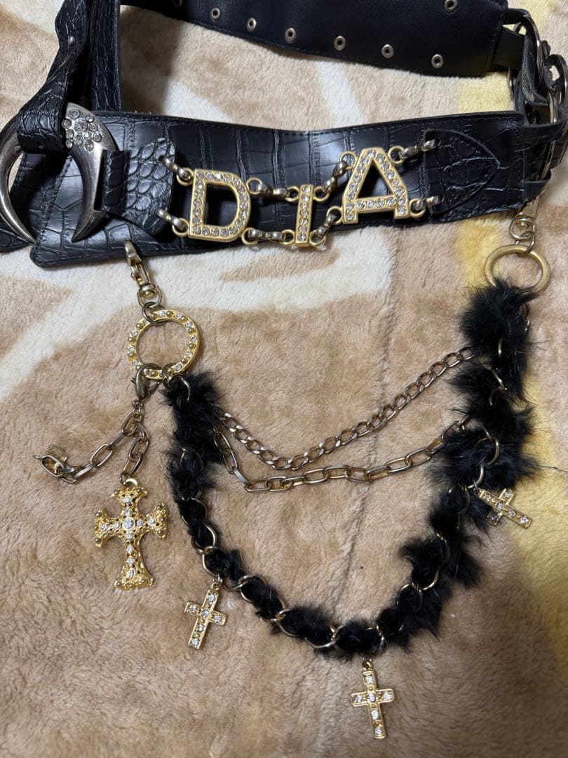 d.i.a. ムーンバックルベルト セール】ムーンバックルベルト レオパード柄（ベルト）｜d.i.a.