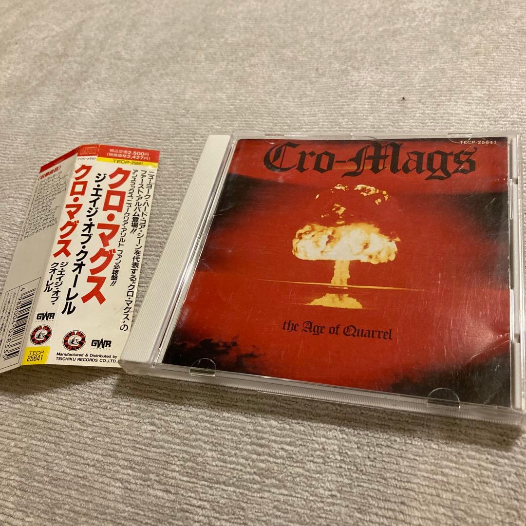 国内盤 CRO-MAGS - THE AGE OF QUARREL Cro-Mags – The Age Of Quarrel – CD (Digisleeve, Album, Reissue