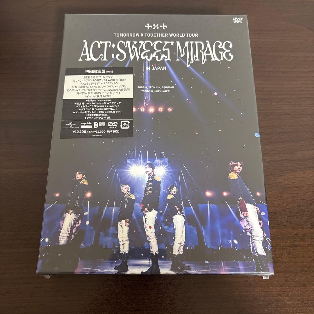 K-POP・アジア txt ACT:SWEET MIRAGE IN JAPAN DVD TXT ACT : SWEET MIRAGE in JAPAN Blu-ray DVD Limited Edition