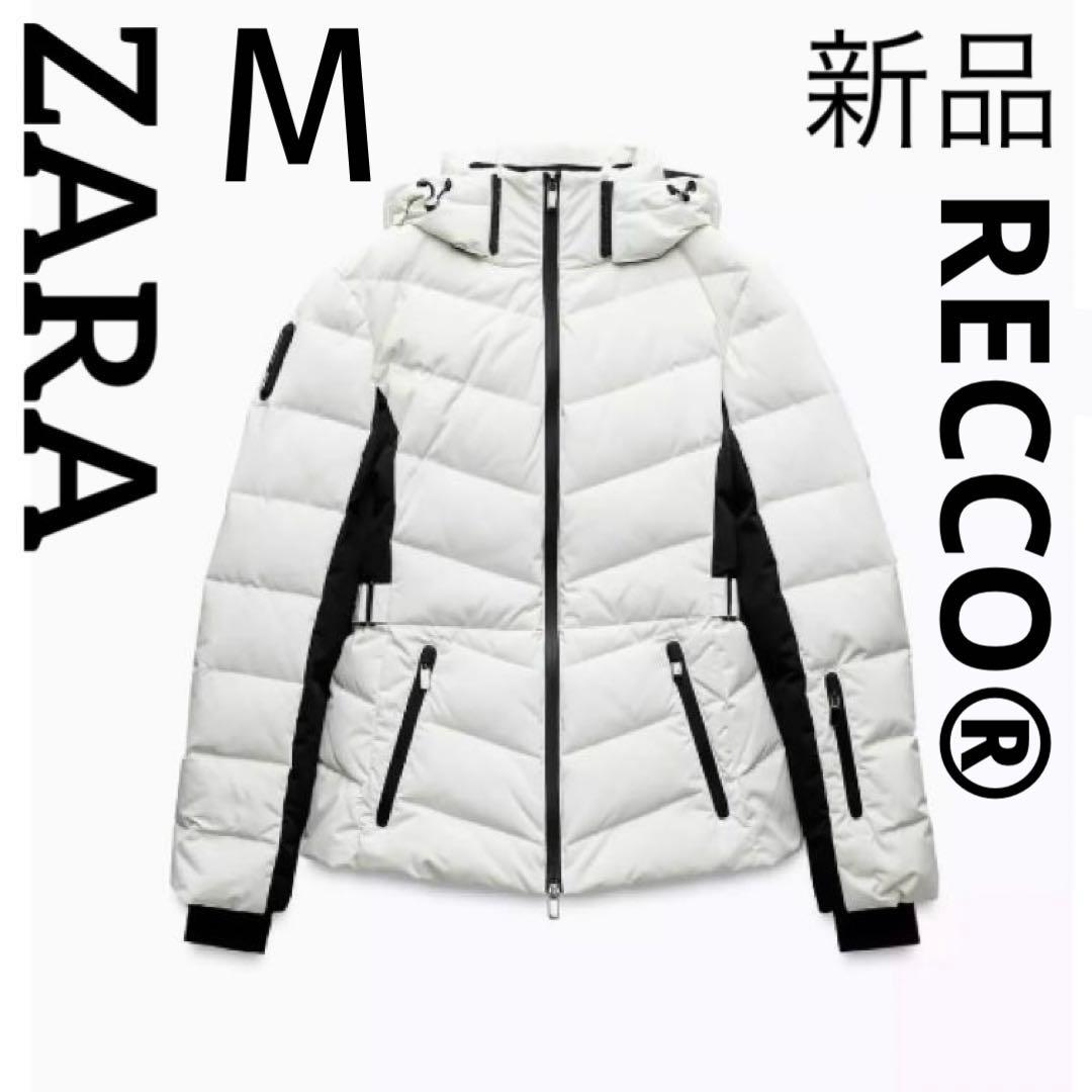 専用ページです　新品 ZARA RECCO® スキー ダウンジャケット PADDED ANORAK 80% DOWN 20% FEATHER WATER-RESISTANT WINDPROOF RECCO