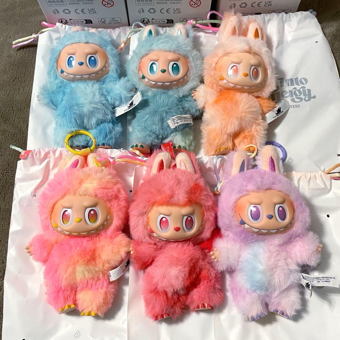 ラブブ Big into Energy シリーズぬいぐるみペンダント 6個セット