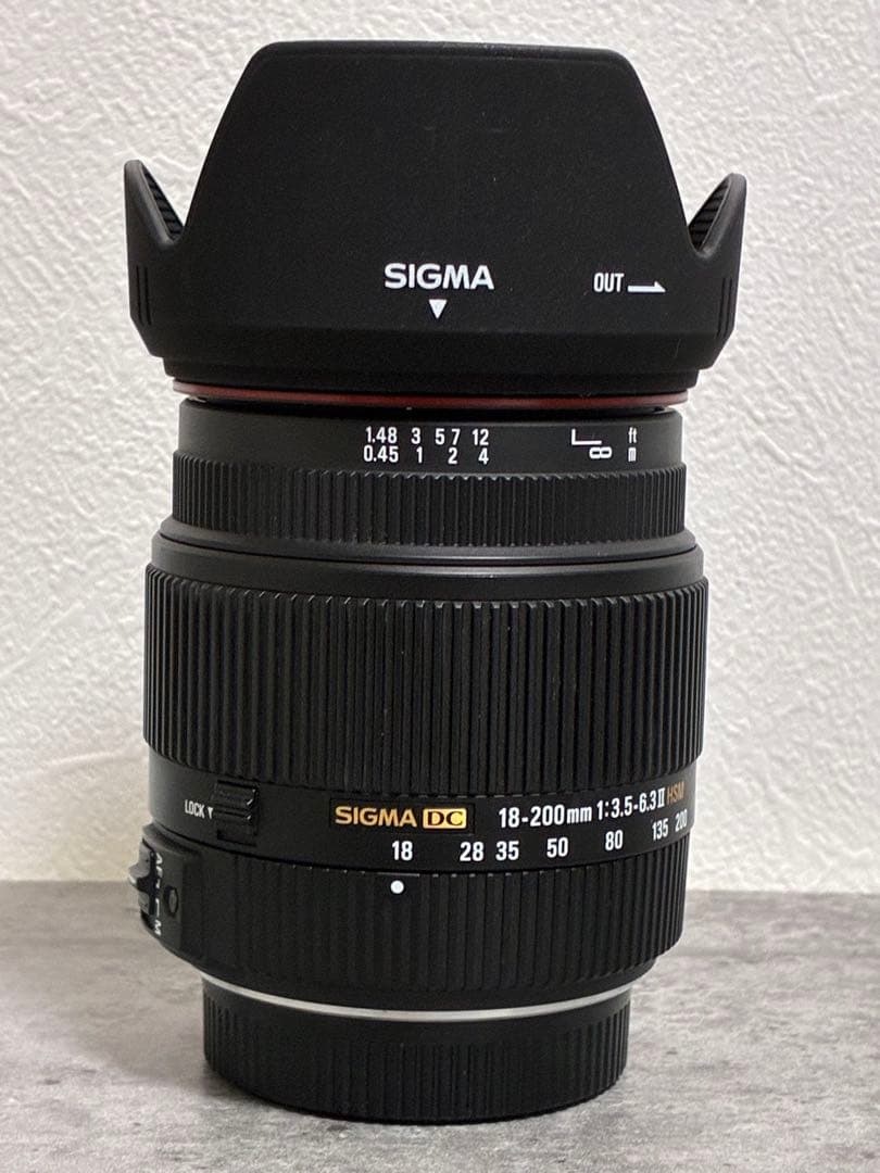 ⭐️美品⭐️SIGMA 18-200mm 3.5-6.3 II HSM Pentax Amazon.co.jp: SIGMA 18-200mm F3.5-6.3 DC MACRO HSM | Contemporary