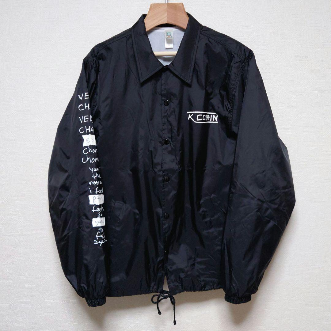 NIRVANA コーチジャケット カート コバーン ナイロンジャケット - メルカリ