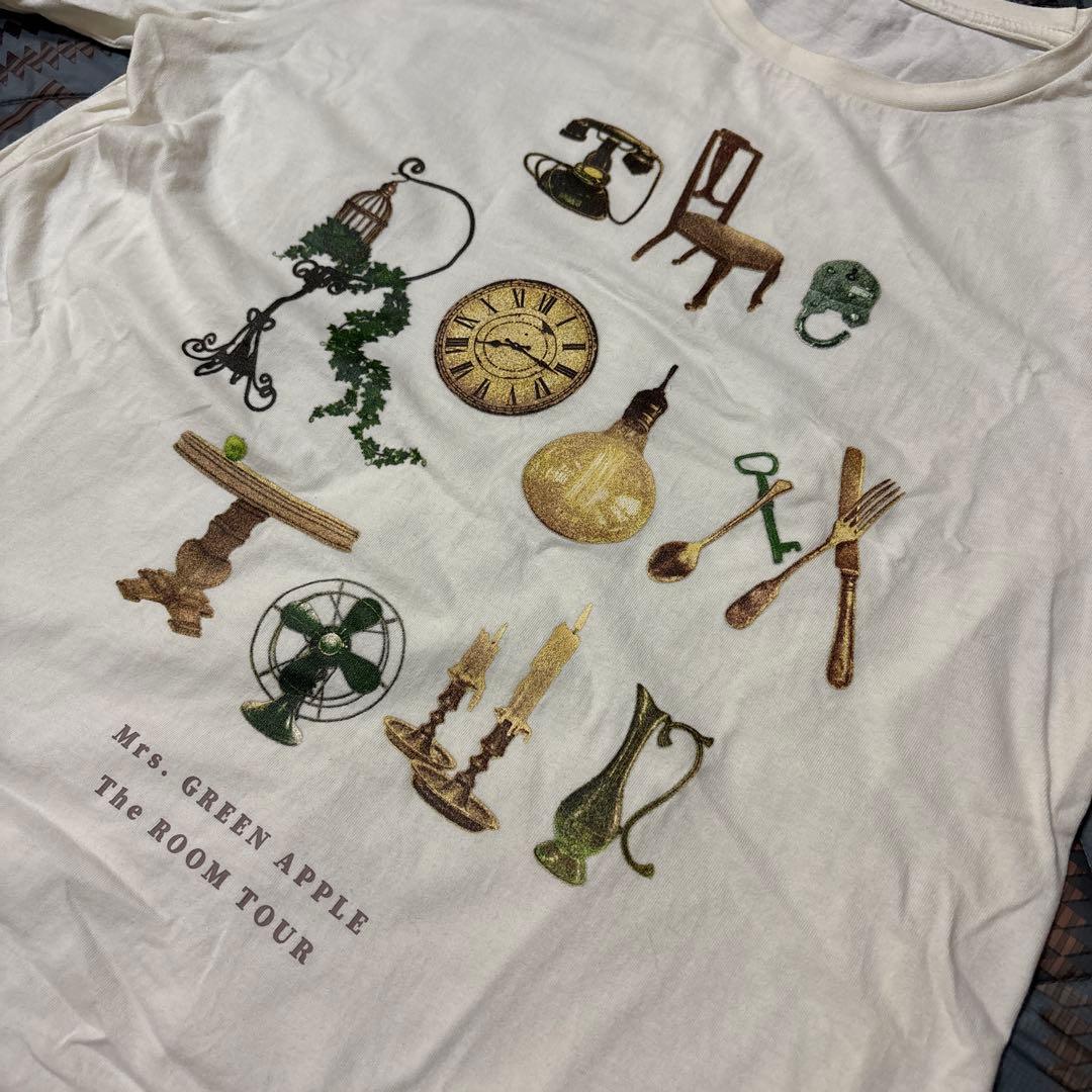 Mrs.GREEN APPLE ミセスグリーンアップル ルームツアー Tシャツ - メルカリ