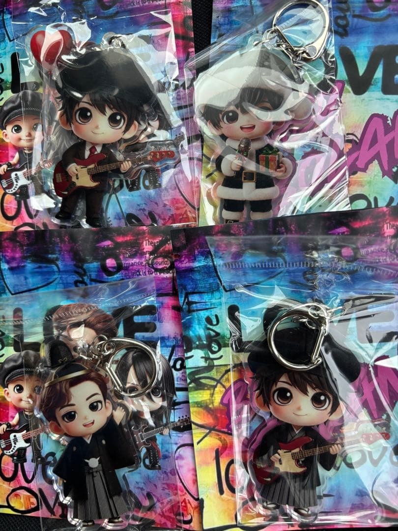 Peach Candy　BABY BOLAN アクリルキーホルダー４種 Peach オリジナル アクリルキーホルダー HAVE A NICE TRIP B - Peach