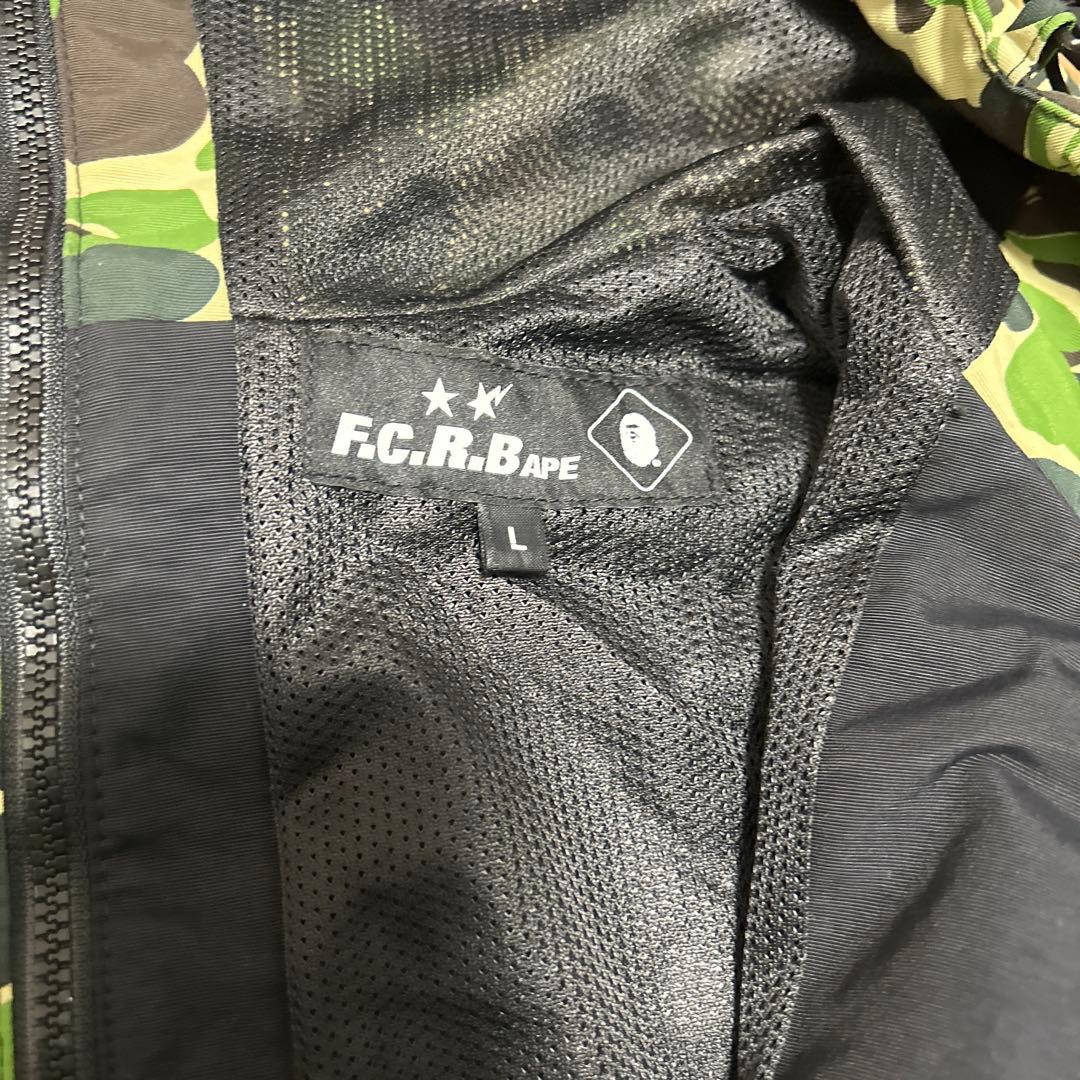 F.C.R.Bape フード付きナイロンジャケット Lサイズ