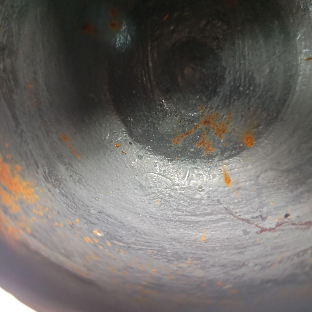 ウ309 鉄瓶『釜師 佐藤浄清造』『肩衝松地紋 鉄瓶 共箱』茶道具 急須