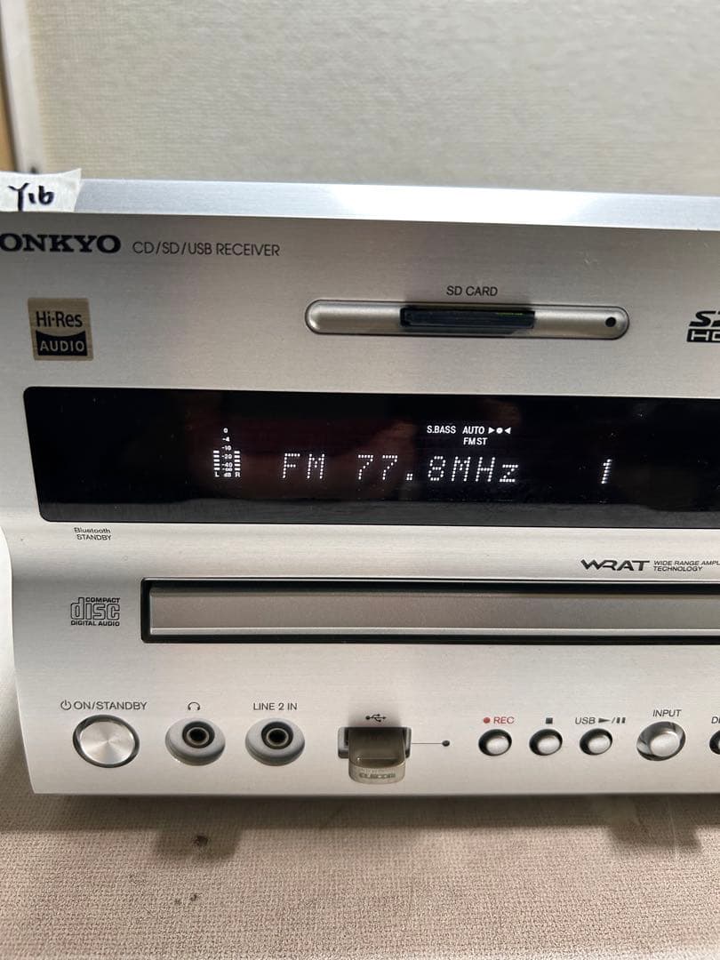 Y16 整備ONKYO NFR-7FX ハイレゾ CD/SD/USBレシーバー - メルカリ