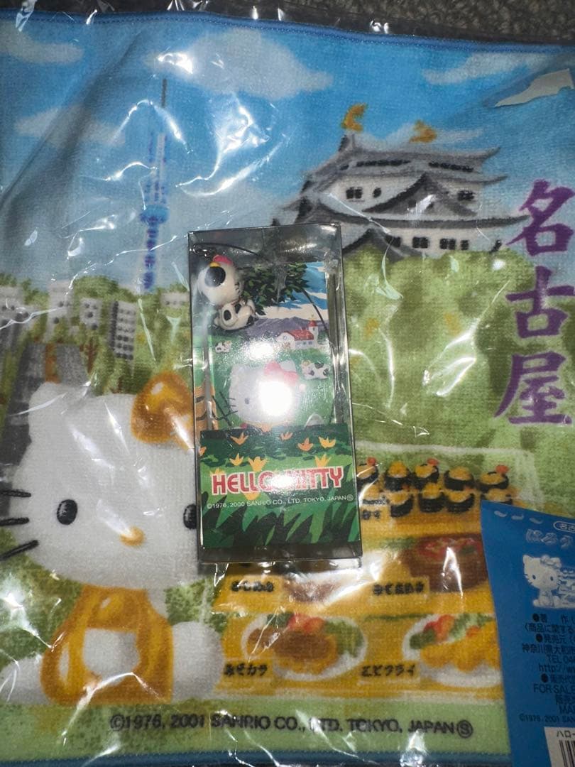 激レア未開封】ご当地キティ スウィングマスコット 17個 箱付 2001年