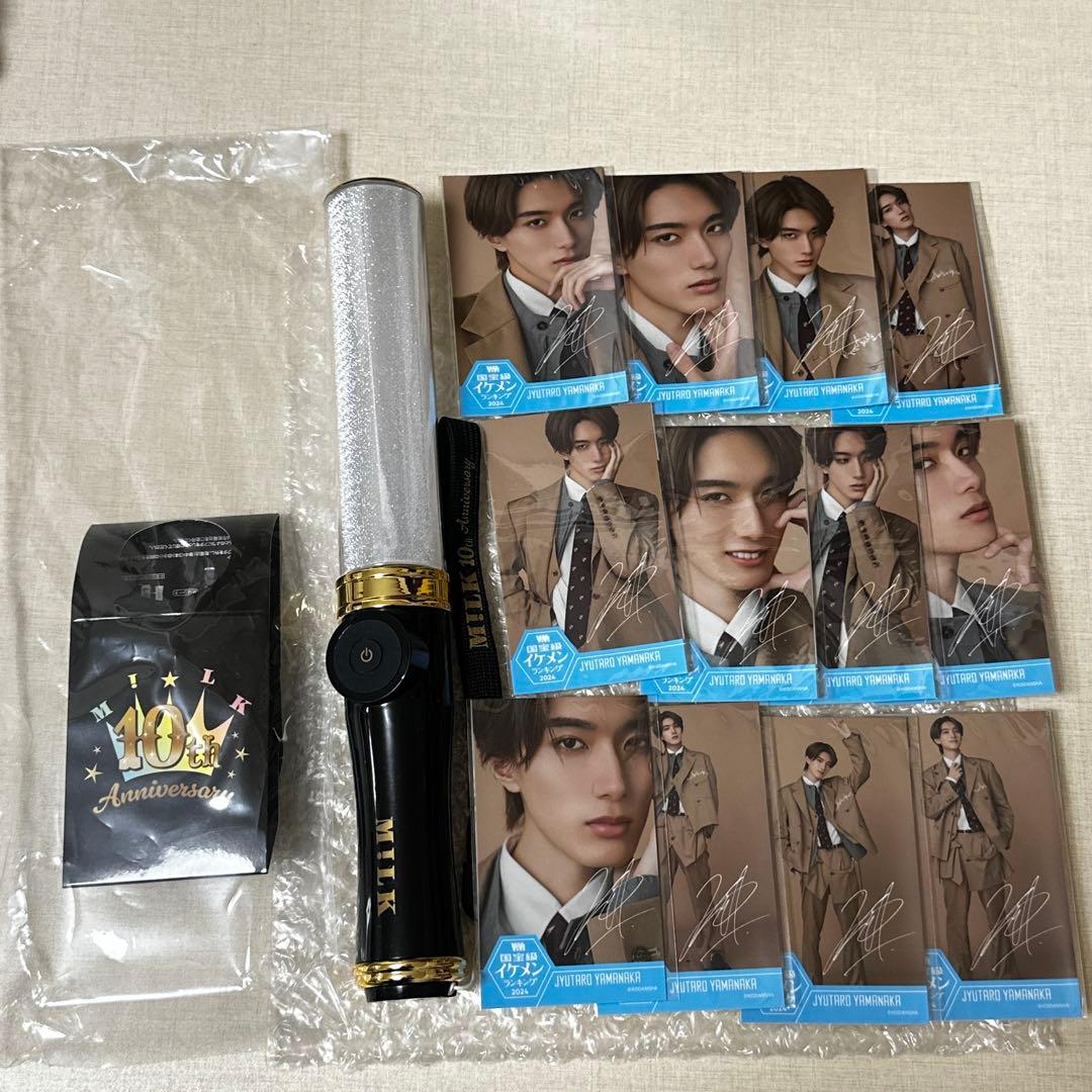 M!LK 10thAnniversary 山中柔太朗 ペンライト ステッカー - メルカリ