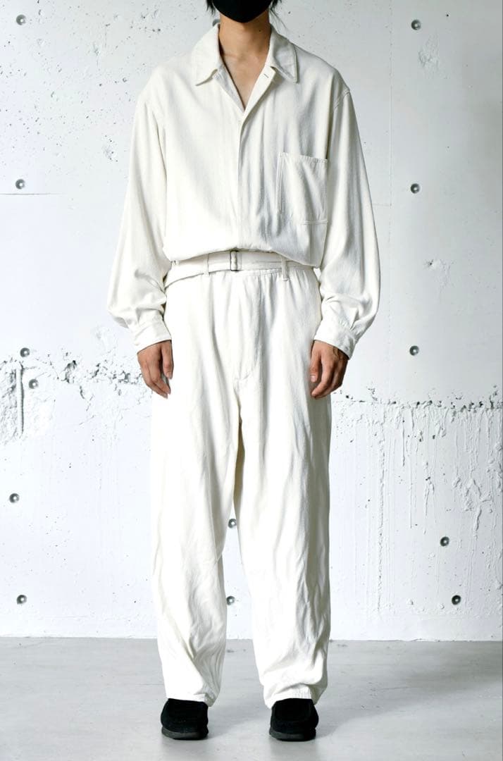 comoliシルクネップオールインワン　エクリュ　2 COMOLI” SS22 Collection -5th Delivery- | MAIDENS SHOP | メイデンズ