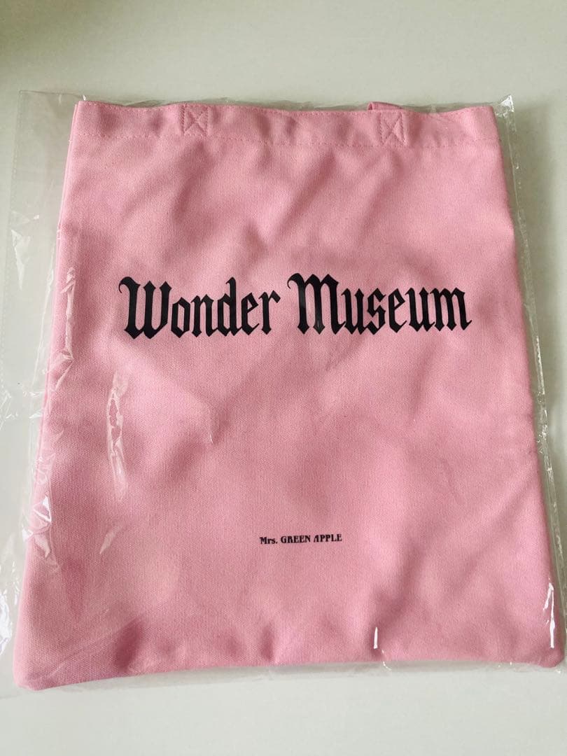 Mrs. GREEN APPLE ワンダーミュージアム 福岡限定トート ピンク - メルカリ