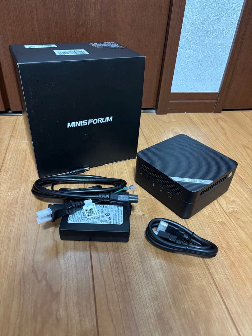 Ryzen9 搭載ミニPC MINISFORUM UM690S Minisforum UM690S mini PC with AMD Ryzen 9 processor and improved