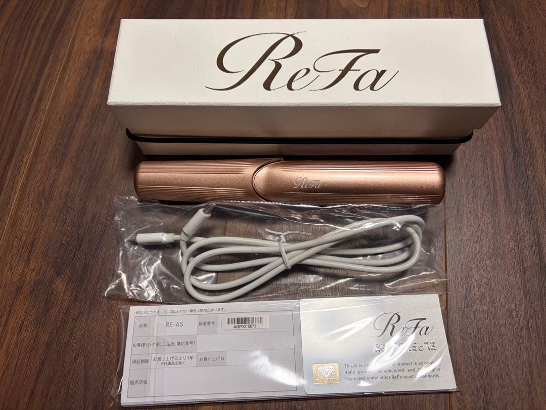 ReFa MTG ストレートヘアアイロン ローズゴールド フィンガーアイロン ReFa BEAUTECH FINGER IRON ST【ピンク】 | リファ ビューテック