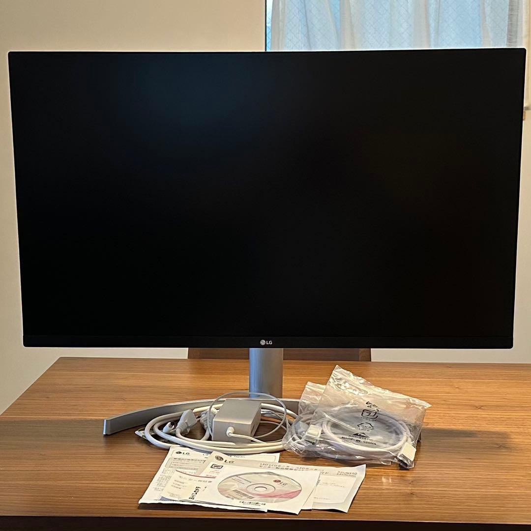 LG 31.5インチ 4Kディスプレイ 32UN550 Amazon.co.jp: LG フレームレス モニター ディスプレイ 32UN550-WAJP