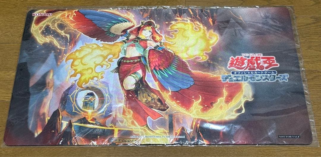 未開封 遊戯王 炎王妃ウルカニクス プレイマット - メルカリ