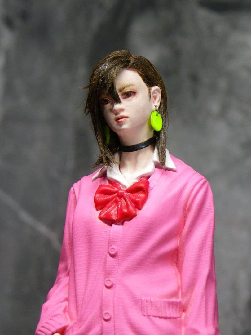 戦うJKコスプレリアルフィギュア 塗装済み完成品 ハセガワ 1/12 ゲーテル。